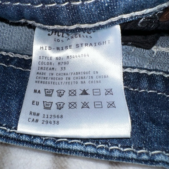 Miss Me Straight leg Jeans - Picture 6 of 8